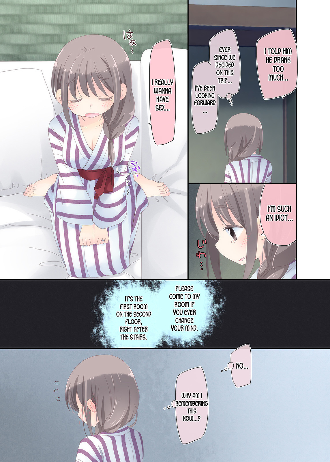 Hentai Manga Comic-The Night Where a Frustrated Wife Drowns In Adultry-Read-12